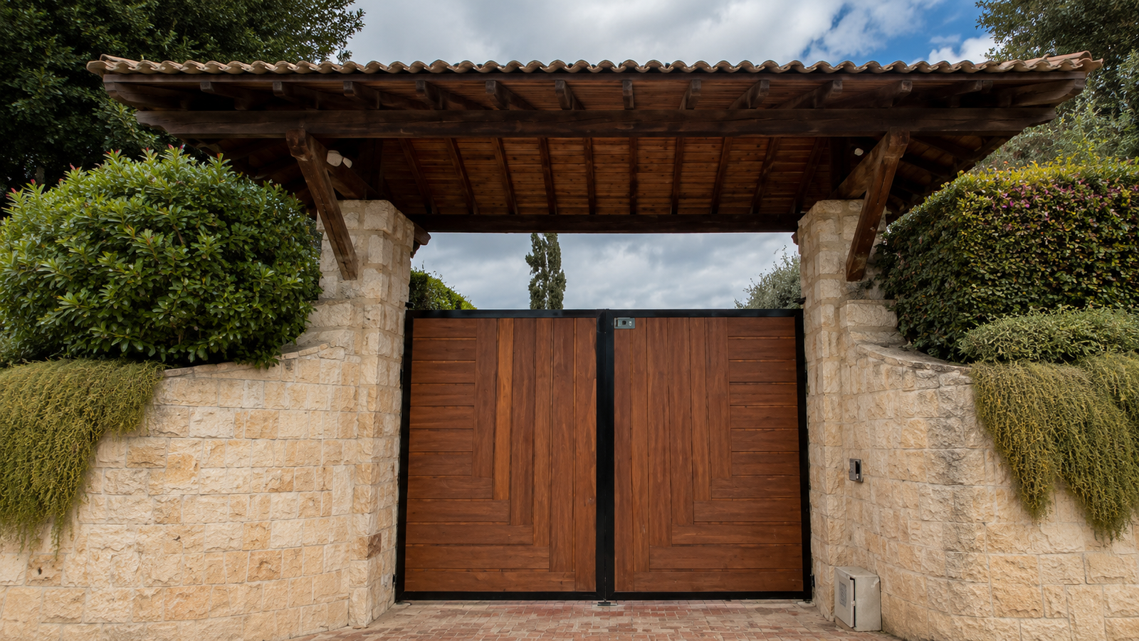 Entrada de Finca La Portada