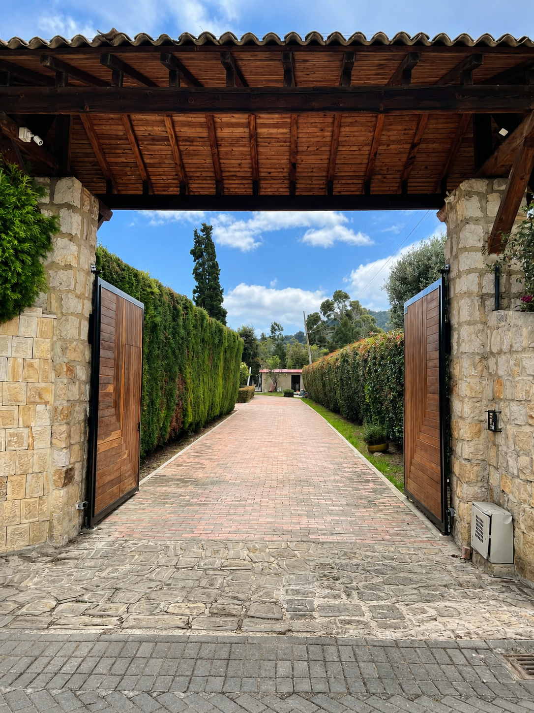 Entrada a Sollievo Campestre