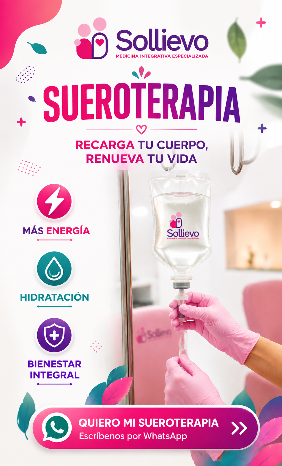 Sueroterapia en Sollievo