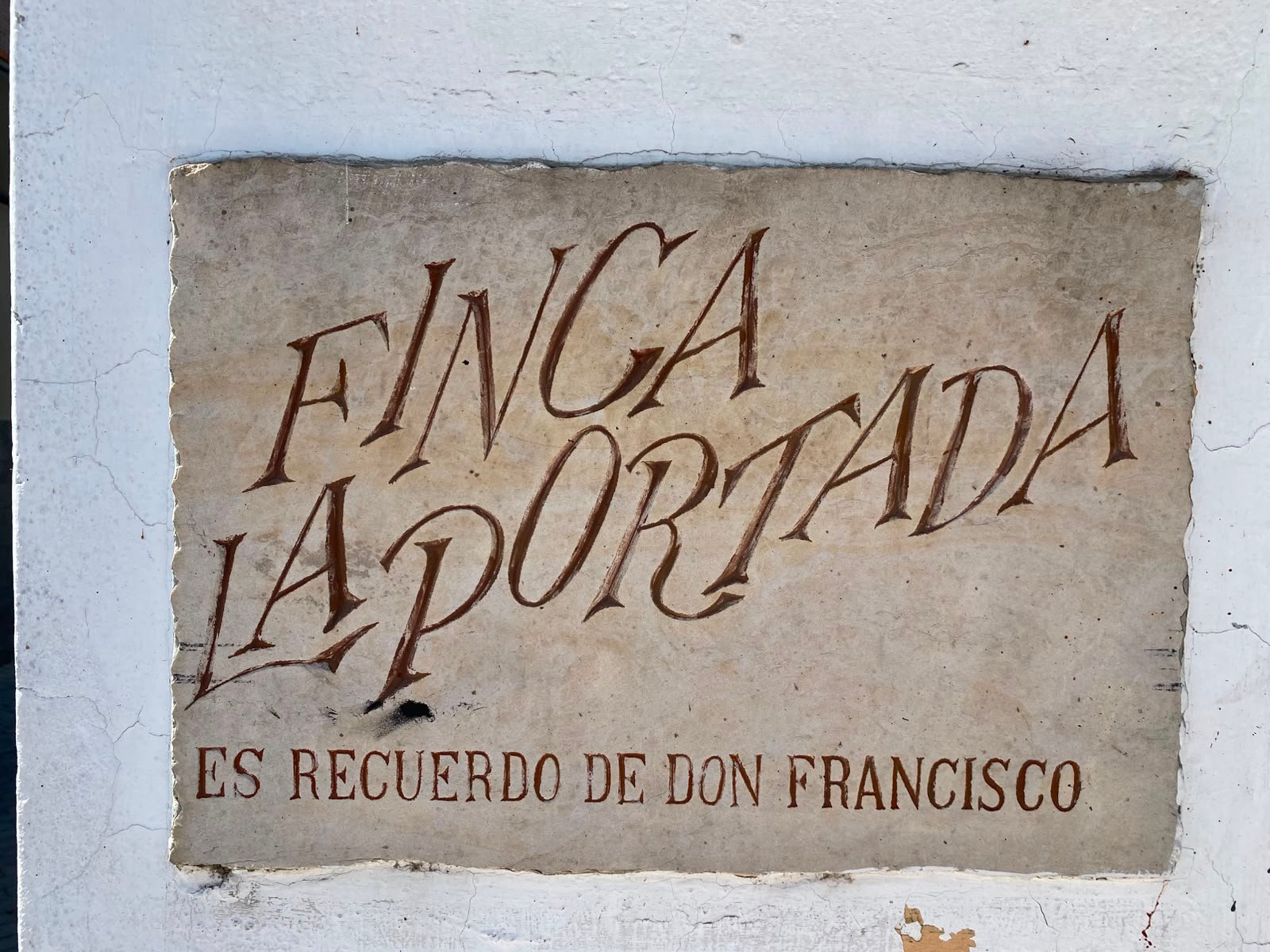 Referencia de Finca La Portada