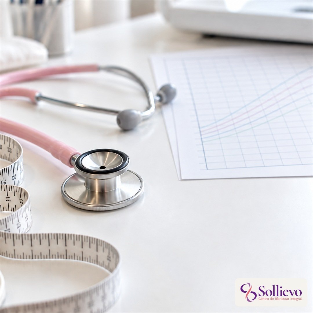Consulta pediatrica de control de peso y talla, contexto del aumento del higado graso infantil - Sollievo