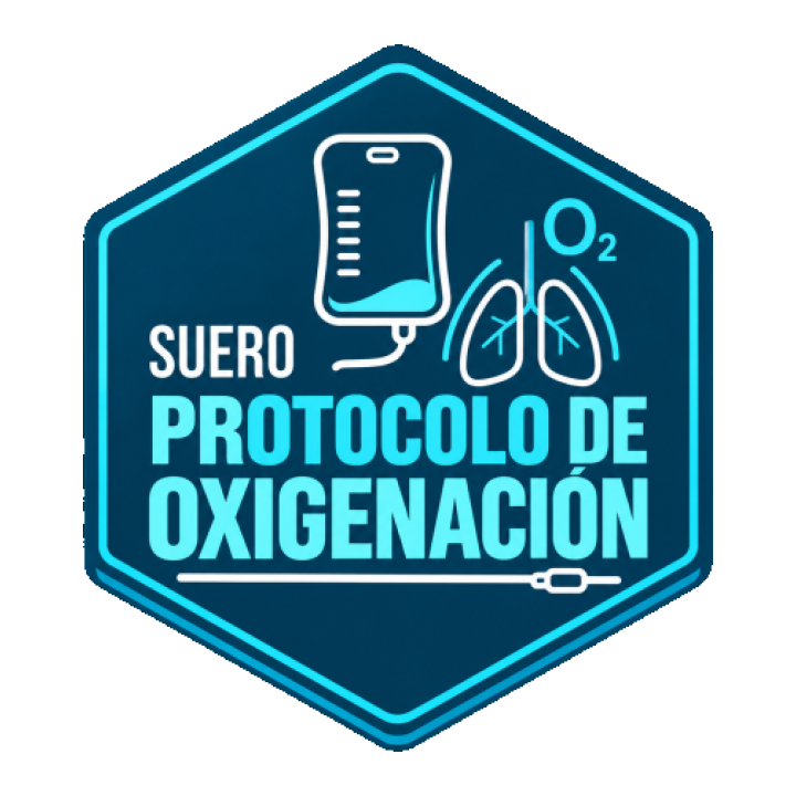 Logo del protocolo Sueroterapia con oxígeno de Sollievo Centro de Bienestar Integral